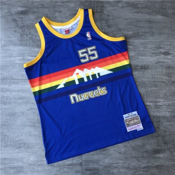dikembe mutombo nuggets jersey